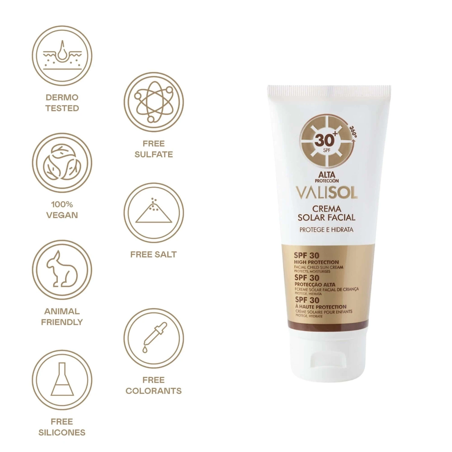 Crema Solar Facial 360º SPF 30 - 75 Ml - Imagen 5