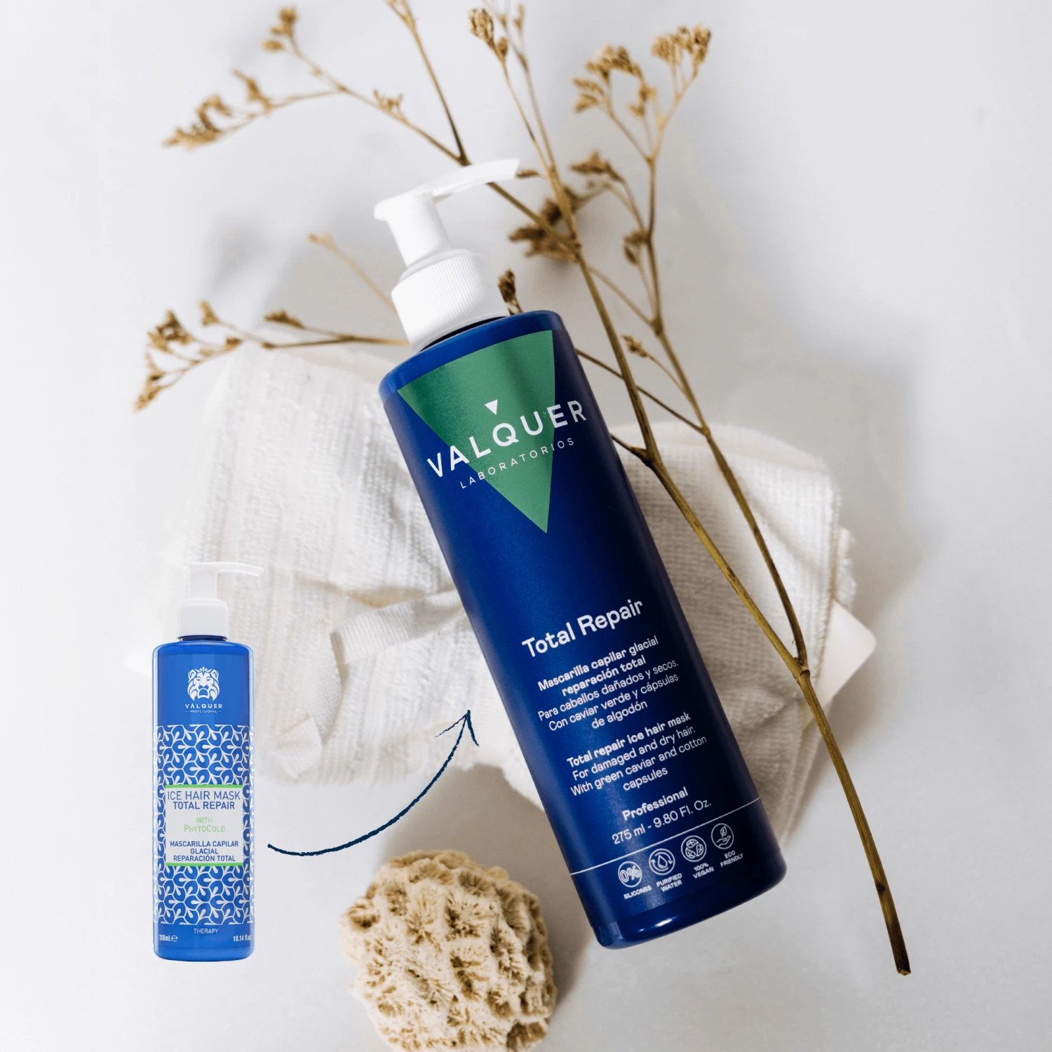 Mascarilla Cabello Dañado - Reparadora Efecto Frío - Imagen 4