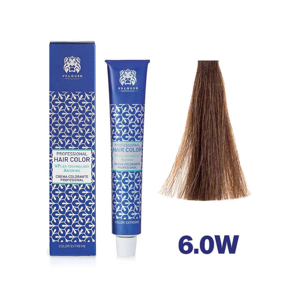 Tinte 6.0W Rubio Oscuro Cálido- 60 Ml
