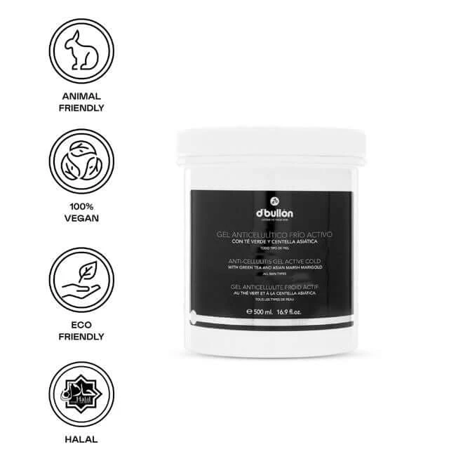 Gel Anticelulítico Frío Activo - 500 Ml - Imagen 2