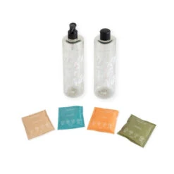 Valquer Shake - Pack 4 Geles De Ba帽o Sostenibles - 2 Botellas + 4 Sobre De 25 Gr
